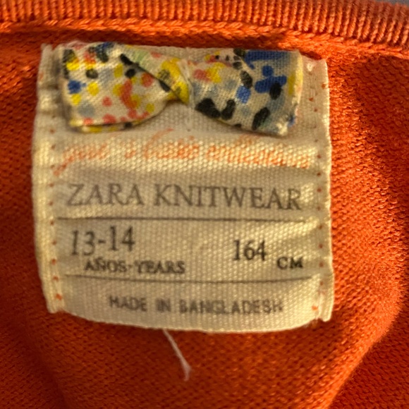 Zara orange sweater - Picture 2 of 2